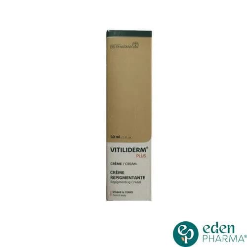 Vitiliderm Plus Creme Repigmentante Visage et Coprs 50 ml