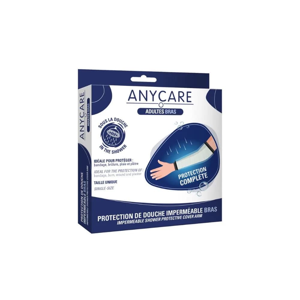 Anycare Protection de Douche Imperméable Adulte Bras