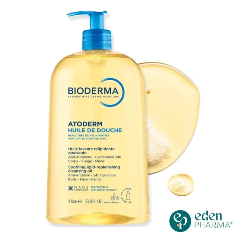 Bioderma Atoderm Huile de Douche 1 l