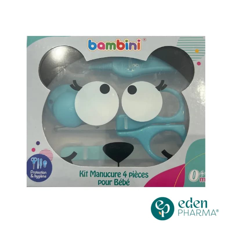 Bambini Kit Manucure 4 Pieces pour Bebe