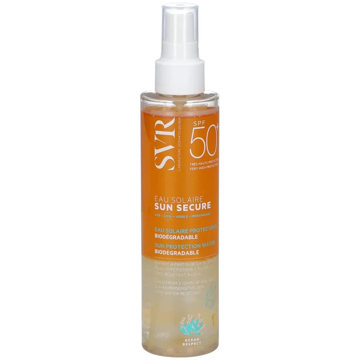 SVR Sun Secure Eau Solaire 50 + SPF 200 ml