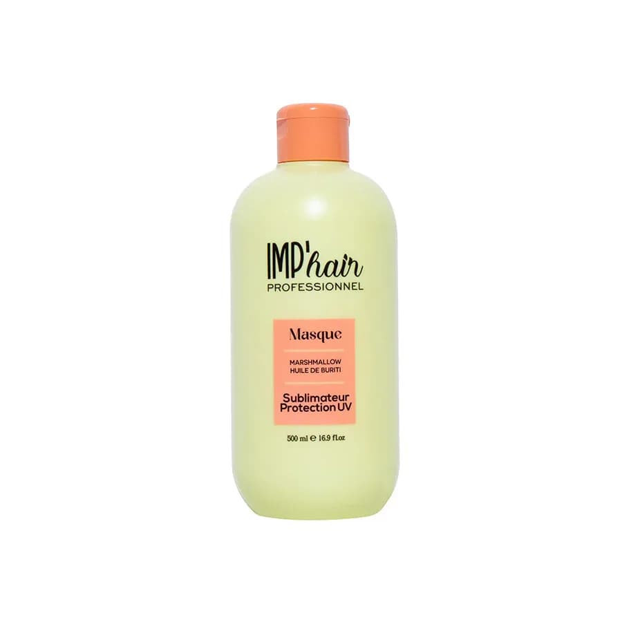 Imp'Hair Masque Réparateur Marshmallow & Buriti Anti-Uv Anti-Frizz 500 ml