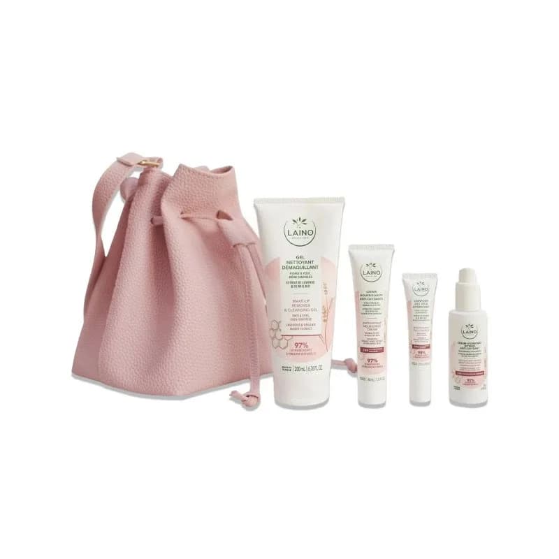 Laino Sac Routine Peaux Sèches + Contour des Yeux Offert