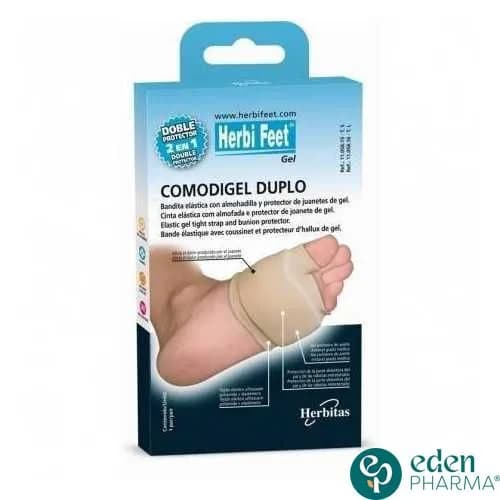 Herbi Feet Coussinet Double Protection Metatarsienne et D'Allux Valgus