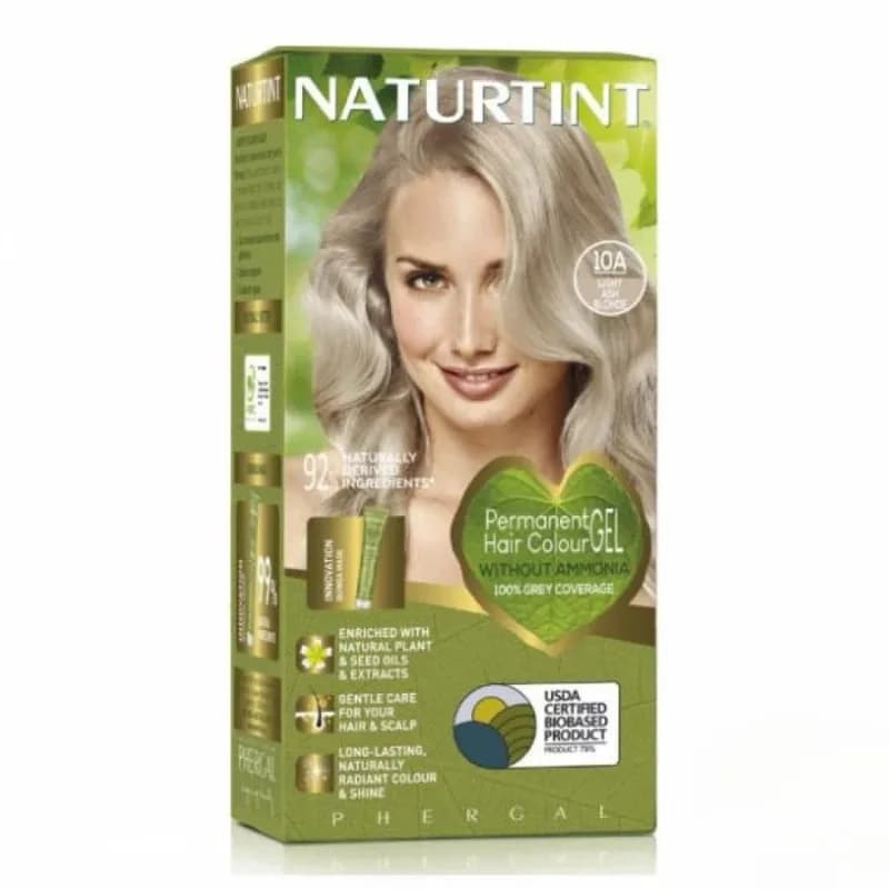 Naturtint Coloration Permanente 10a Blond Cendre Clair 170 ml