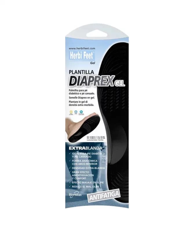 Herbi Feet Diaprex Semelle en Gel Extra-Doux