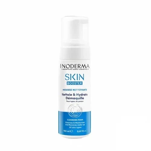 Inoderma Mousse Nettoyante Skin Booster 150 ml + Eau Micellaire Gratuit