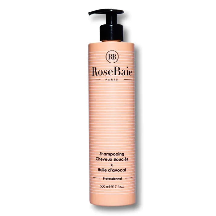 Rosebaie Shampoing Cheveux Boucls Kratine et Huile D'Avocat 500 ml