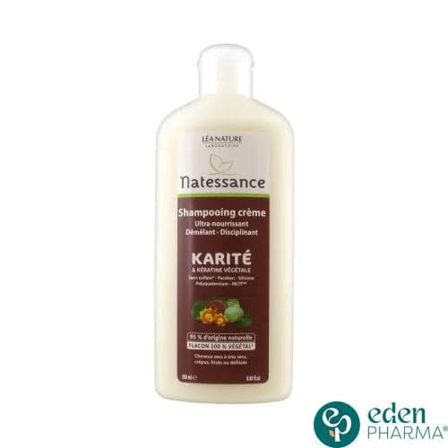 Natessance Shampoing Creme Karite 250 ml