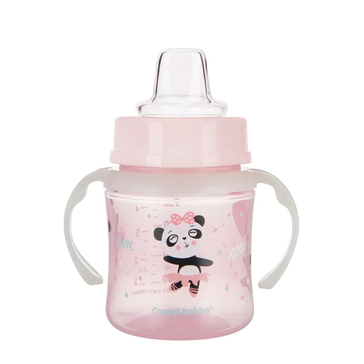 CANPOL BABIES TASSE D'APPRENTISSAGE BEC EN SILICONE EXOTIC ANIMALS 120ML – 35/207