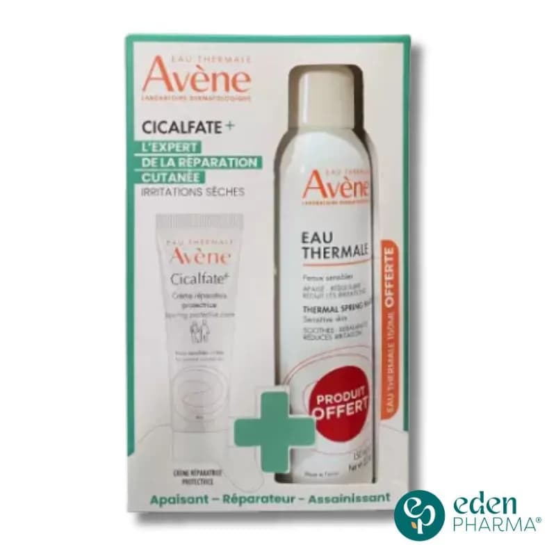 Avene Cicalfate+ Creme Reparatrice Protectrice 100 ml + Eau Thermale 150 ml Gratuit