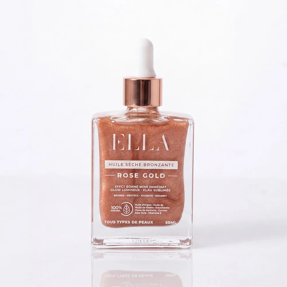 ELLA HUILE SECHE BRONZANTE ROSE GOLD 50ML