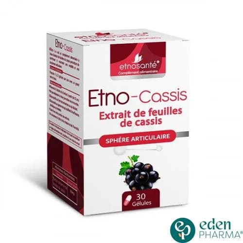 Etnosante Etno-Cassis Extrait de Feuilles de Cassis 30 Capsules