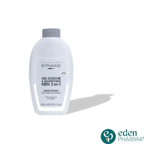 Byphasse Gel Douche-Shampooing 2 en 1 Urban Swing Men 600 ml