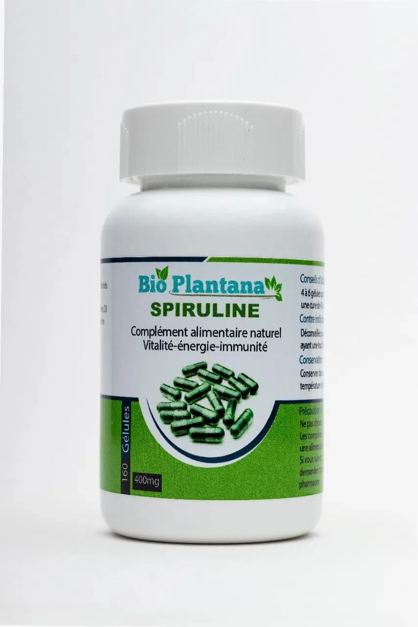 Bio Plantana Spiruline 160 Gélules