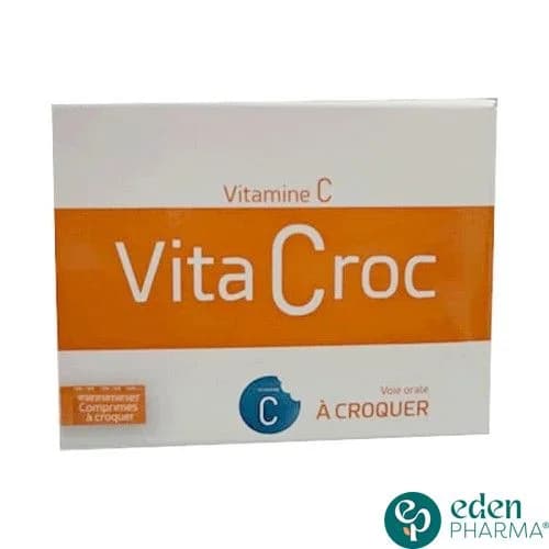 Xen Vita Croc Vitamine C 20 Comprimes a Croquer