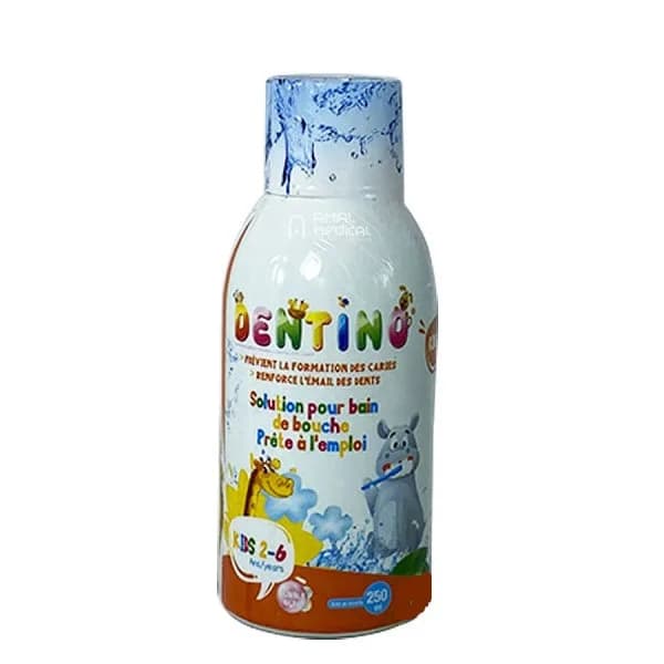 Stoderma Dentino Bain de Bouche Kids 2-6 Ans 250 ml