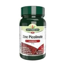 Natures Aid Zinc Picolinate 30 Comprimes