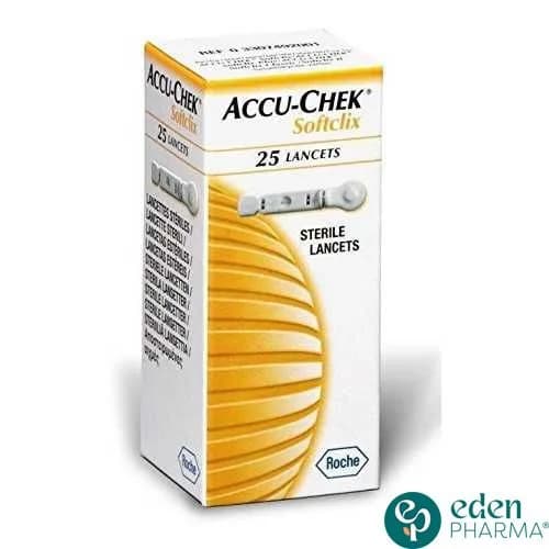 Accu-Chek Softclix Lancettes, 25 Lancettes