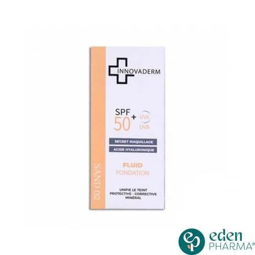 Innovaderm SPF50+ Fond de Teint (02) Sand 30 ml