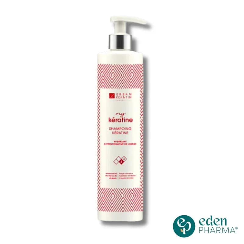 Urban Keratin Shampooing Soin a la Keratine Hydratant 400 ml
