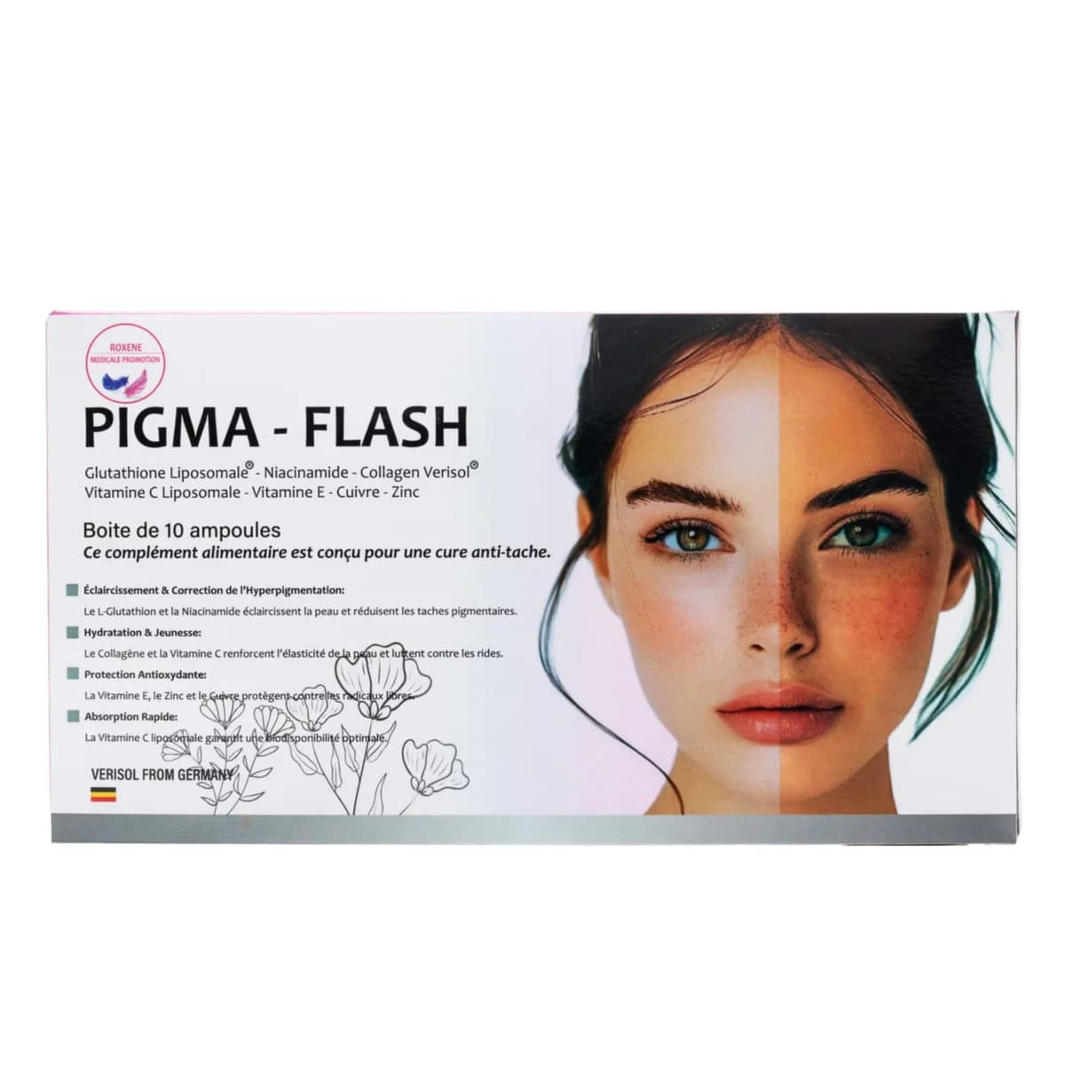 Pigma Flash 10 Ampoules 25 ml