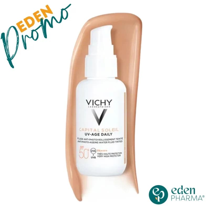Vichy Capital Soleil UV Age Daily Fluide Teinte SPF50+ 40 ml