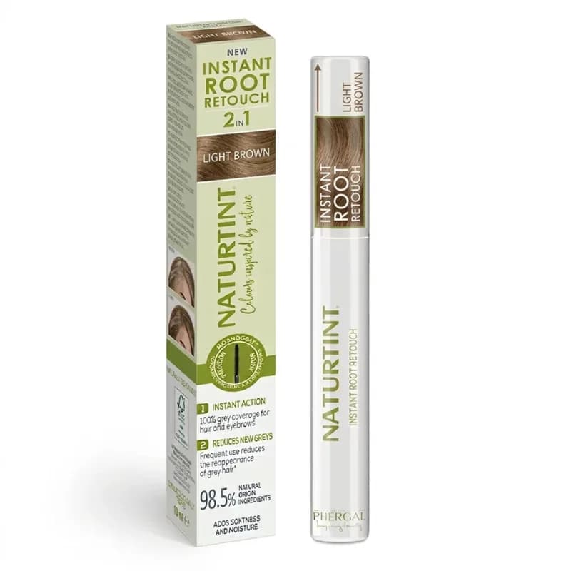 NATURTINT INSTANT ROOT RETOUCH 2IN1 LIGHT BROWN