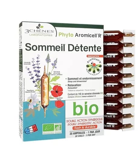 3 Chenes Phyto Aromicell'R Sommeil Detente 10ml*20 Ampoules