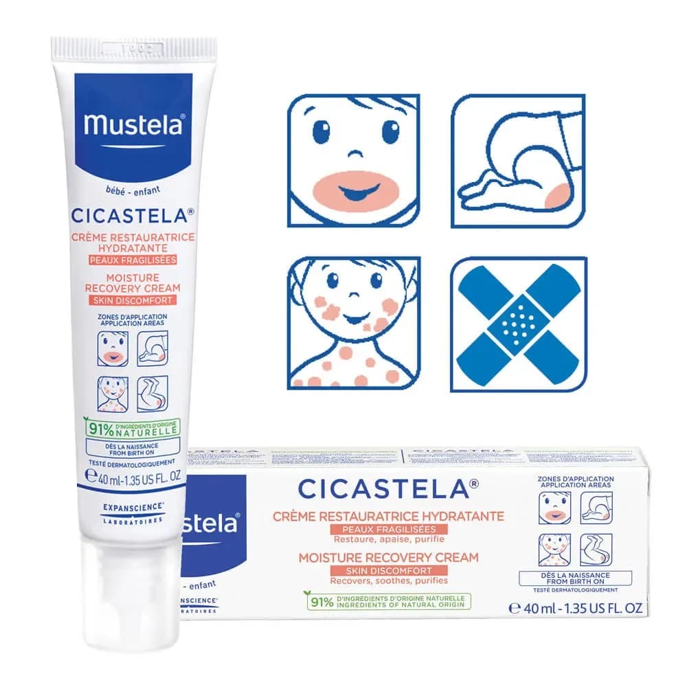 Mustela Cicastela Crème Réparatrice 40 ml