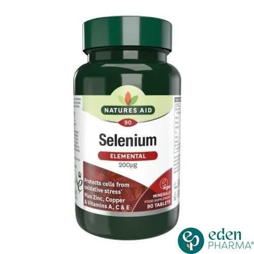 Natures Aid Selenium 90 Comprimes
