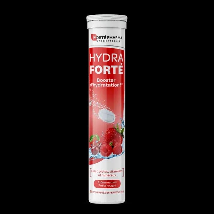FORTE PHARMA HYDRA FORTE Fruits Rouges COMP 24 EFFERVESCENT