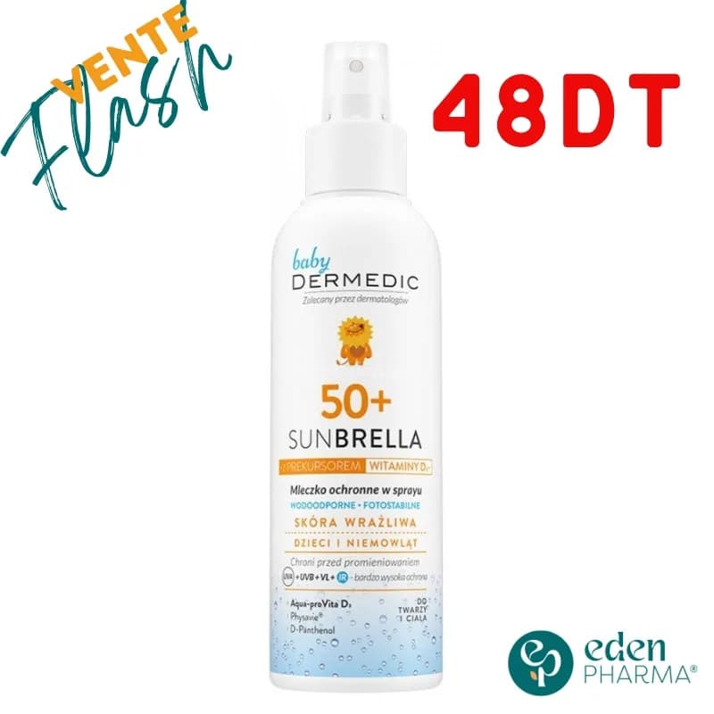 F.f Dermedic Baby Sunbrella Spray SPF 50+ 150 ml