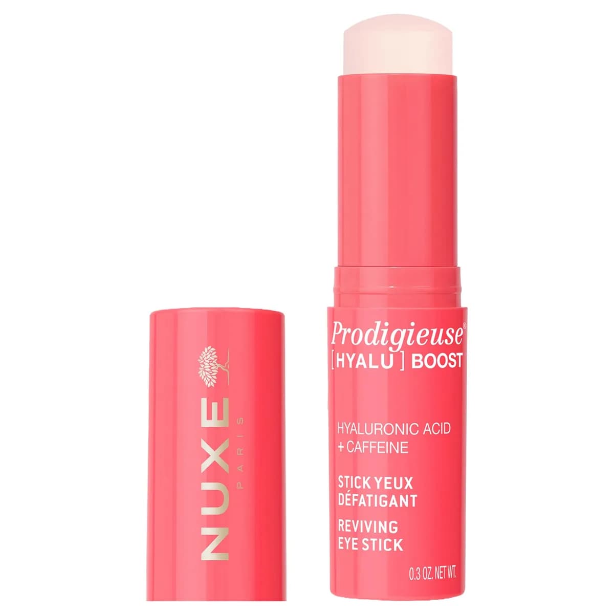 NUXE PRODIGIEUSE HYALU BOOST HYALURONIC ACID + CAFFEINE STICK YEUX DEFATIGANT 8.5G