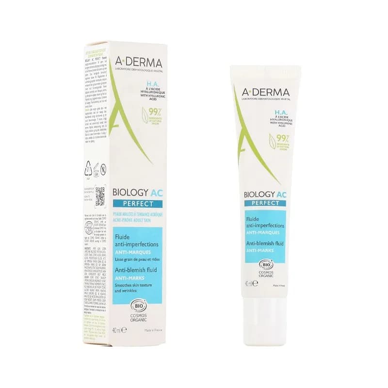 A-DERMA BIOLOGY AC PERFECT FLUIDE ANTI-IMPERFECTIONS 40ML