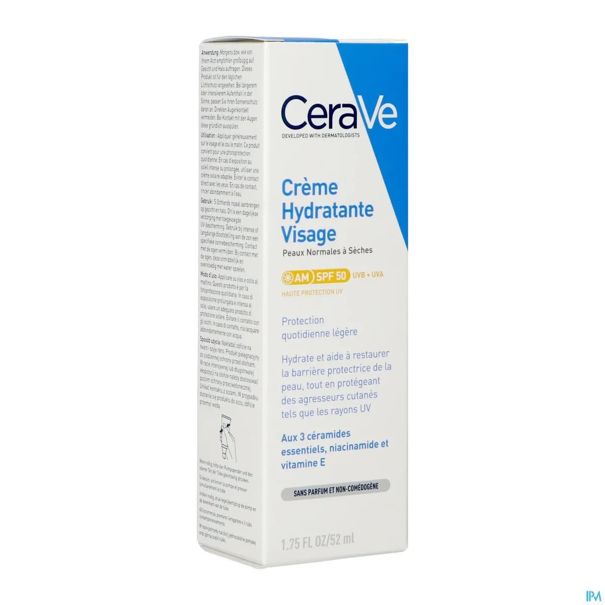 Cerave Creme Hydratante Visage SPF50 52 ml