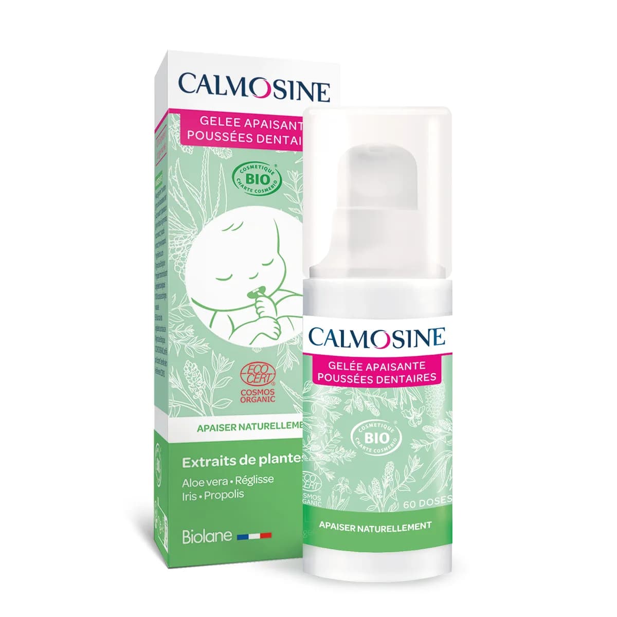 Calmosine Gelée Apaisante Poussées Dentaires Bio 15 ml