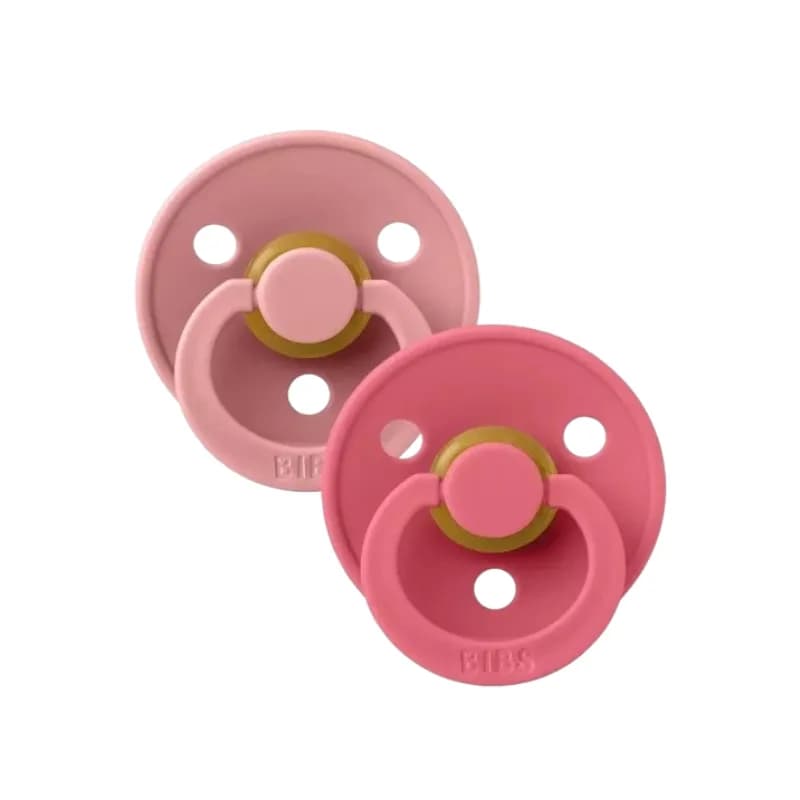 Bibs 02 Sucettes Pacifier Dusty Pink 0 m+ Size 1
