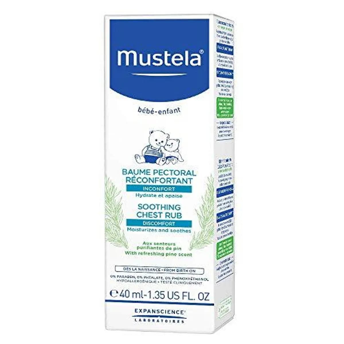Mustela Baume Pectoral Reconfortant 40 ml