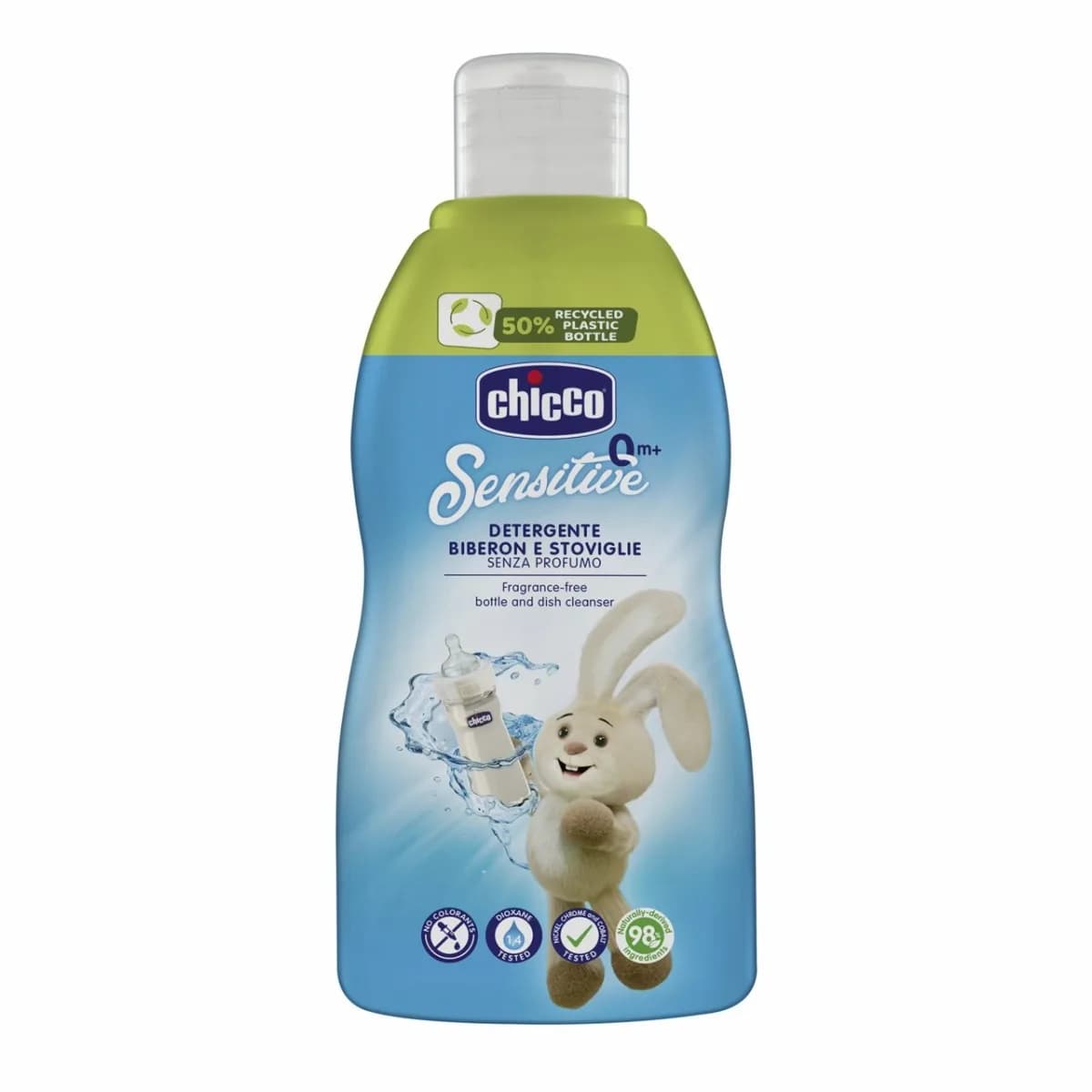 Chicco Sensitive Lessive Biberons et Vaisselle 300 ml
