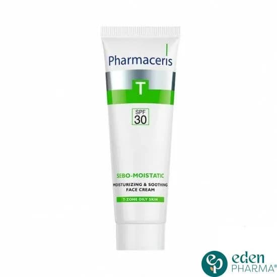 Pharmaceris T Sebo-Moistatic Crème Hydratante Apaisante SPF30