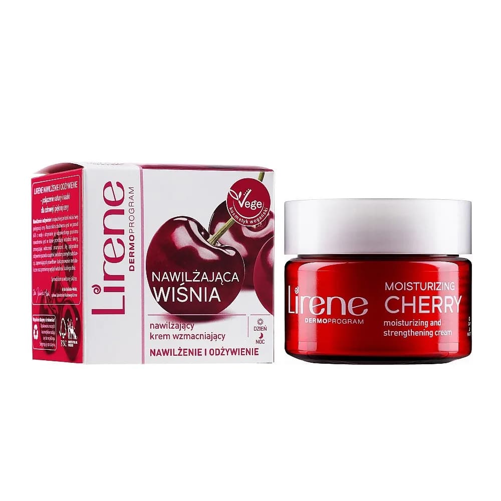 Lirene Crème Hydratante Rafraichissante à la Cerise 50 ml