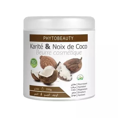 Phytobeauty Beurre de Karite & Noix de Coco 350 gr Lhs