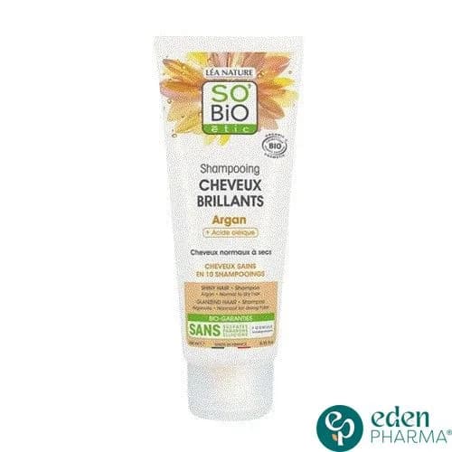 So'Bio Shampooing Cheveux Brillants Argan 200 ml