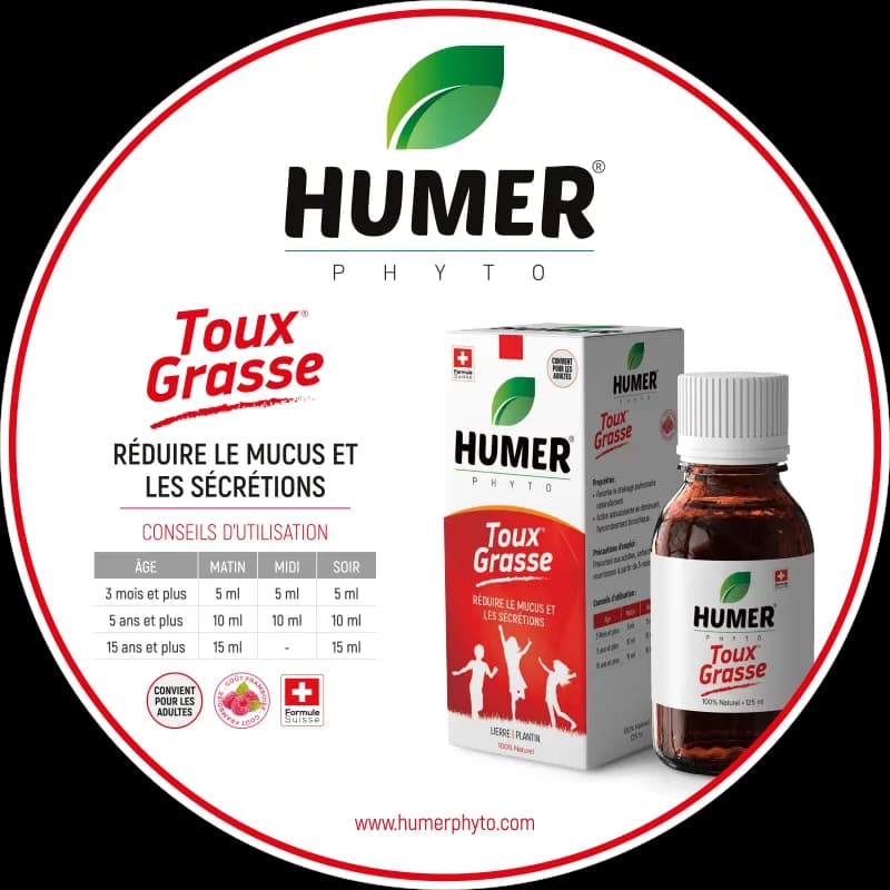 Humer Phyto Toux Grasse Sirop 125 ml