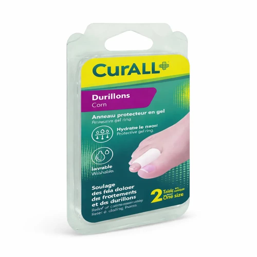 CURALL ANNEAU PROTECTEUR EN GEL 2 PIECES