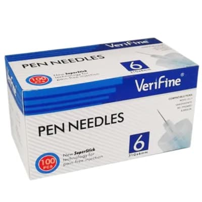 Verifine Aiguilles Stylo 31g*6mm Bt/100