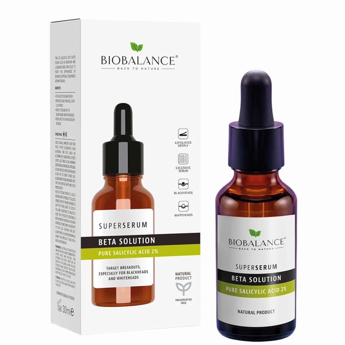 Biobalance Beta Solution Super Serum Pure Salicylic Acid 2 % 30 ml