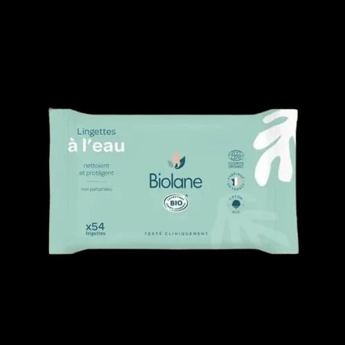 Biolane Lingettes au Lait de Toilette Sensitive 48 Pieces