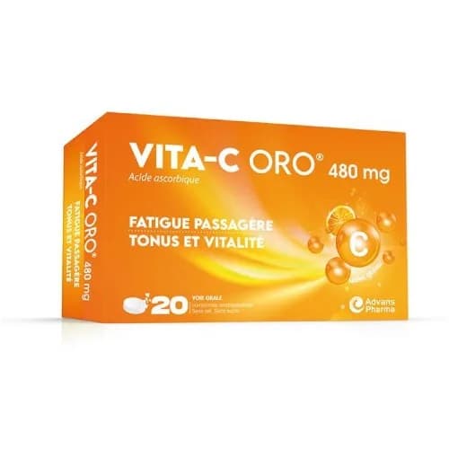 Advans Pharma Vita-C Oro®, 20 Comprimes